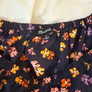 Madewell flower blouse